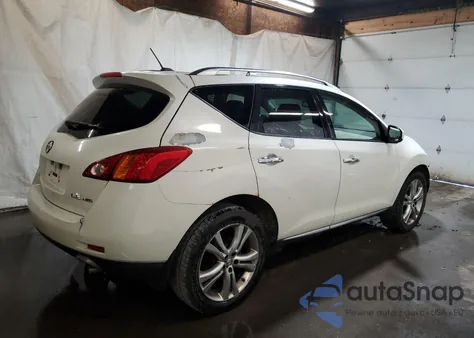 2009 Nissan Murano S z USA, uszkodzony, nr VIN JN8AZ18W09W154067